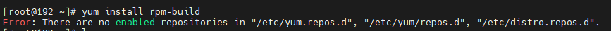 image-there are no enabled repositories